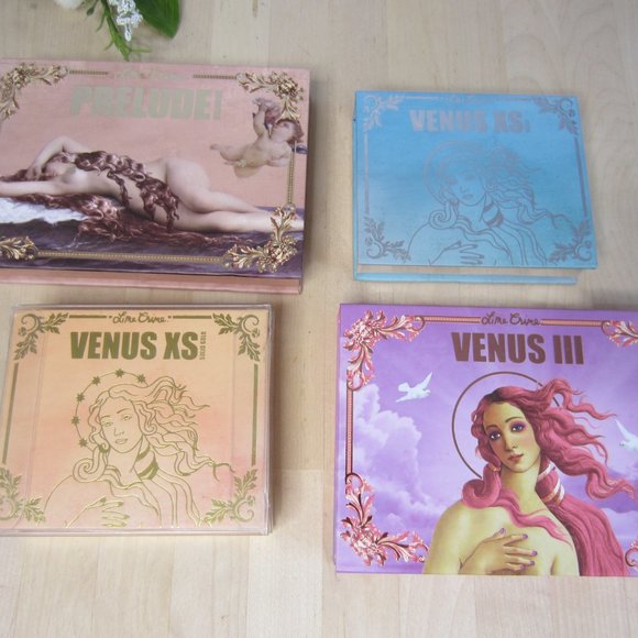 Lime Crime Other - Lot of 4 LIME CRIME Venus Eyeshadow Palettes & "Solid Gold" NIB